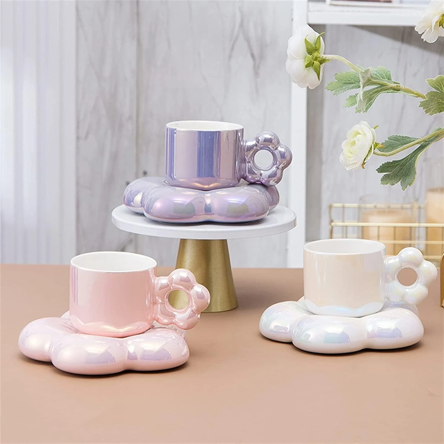 uty and sophistication offered by our exquisite cherry blossom saucer sets and ceramic teacups. Treat yourself to the luxurious