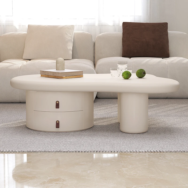 

Nordic Cute Coffee Table Drawers Design Modern Premium Coffee Table Beauty Unique Table Basse De Salon Living Room Furniture