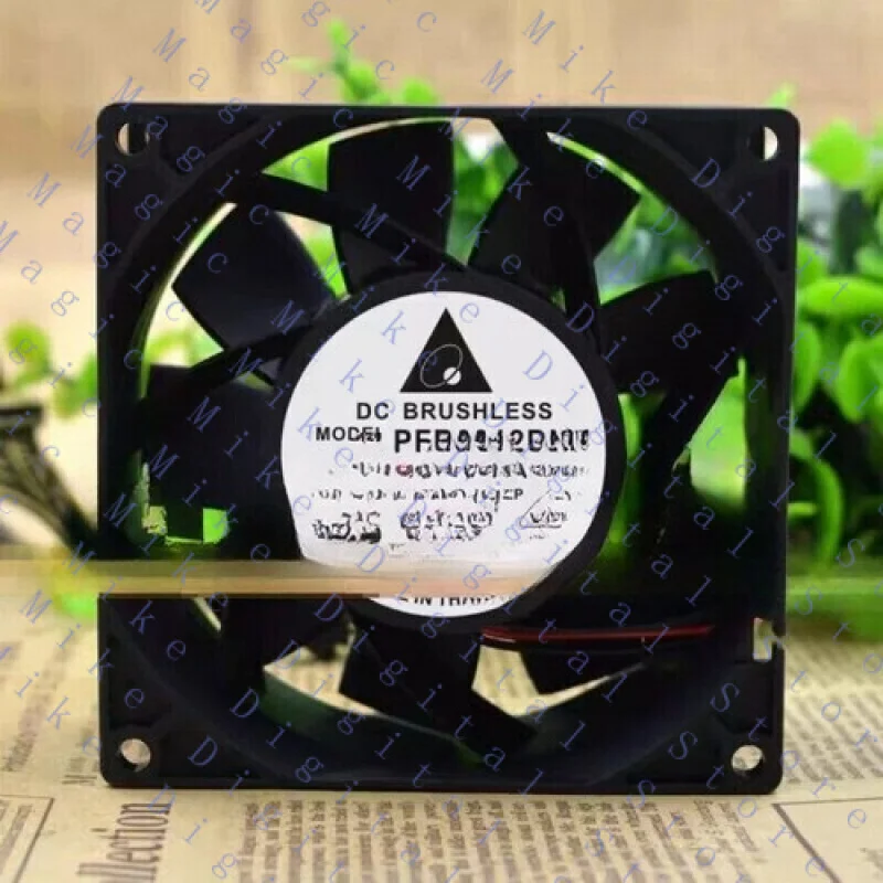 

UU 1PC For 12V 3.72A large air cooling fan 2 cables 9038 PFB0912DHE 9 cm