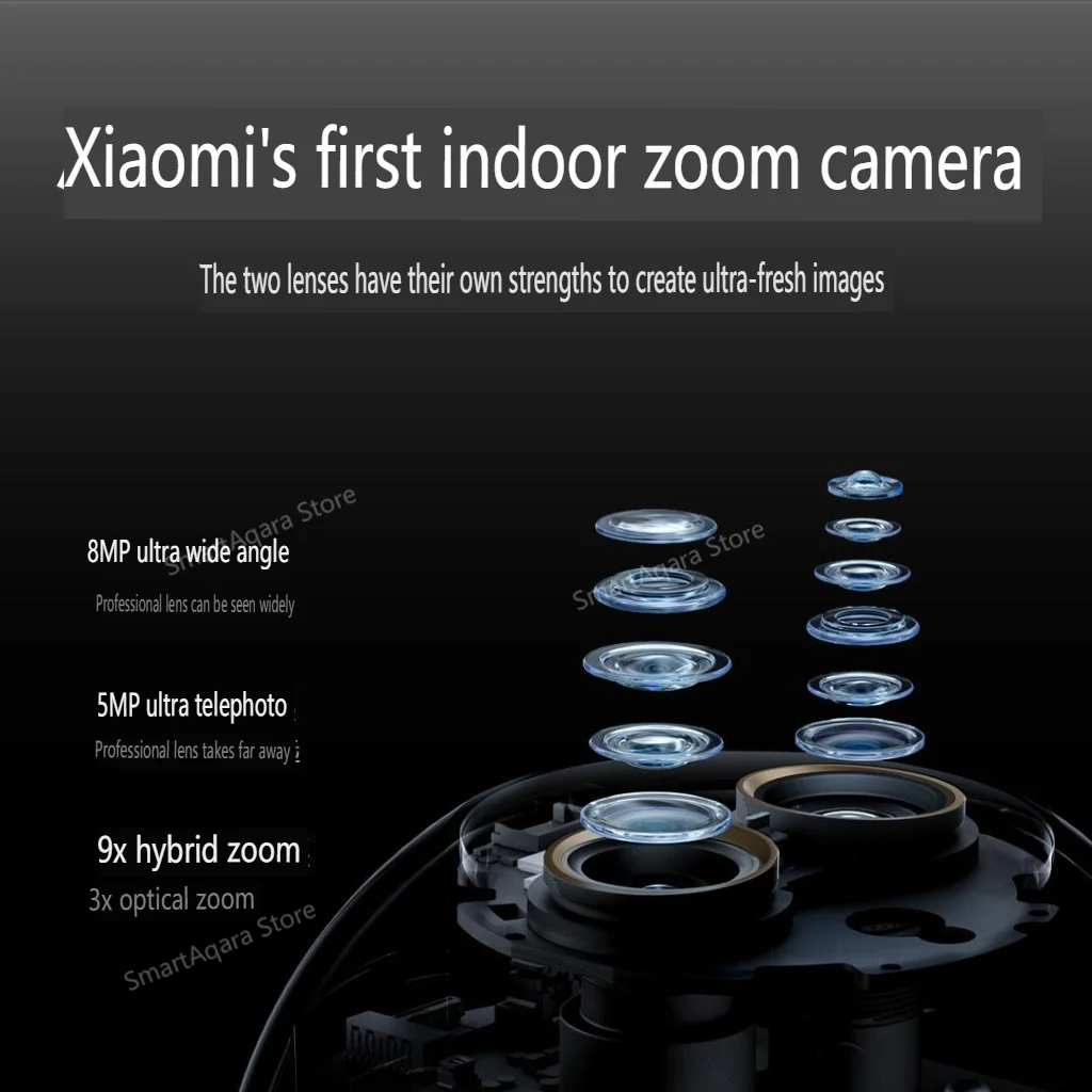 Xiaomi Smart Camera 4 9X Zoom Edition Baby Pet AI Facial