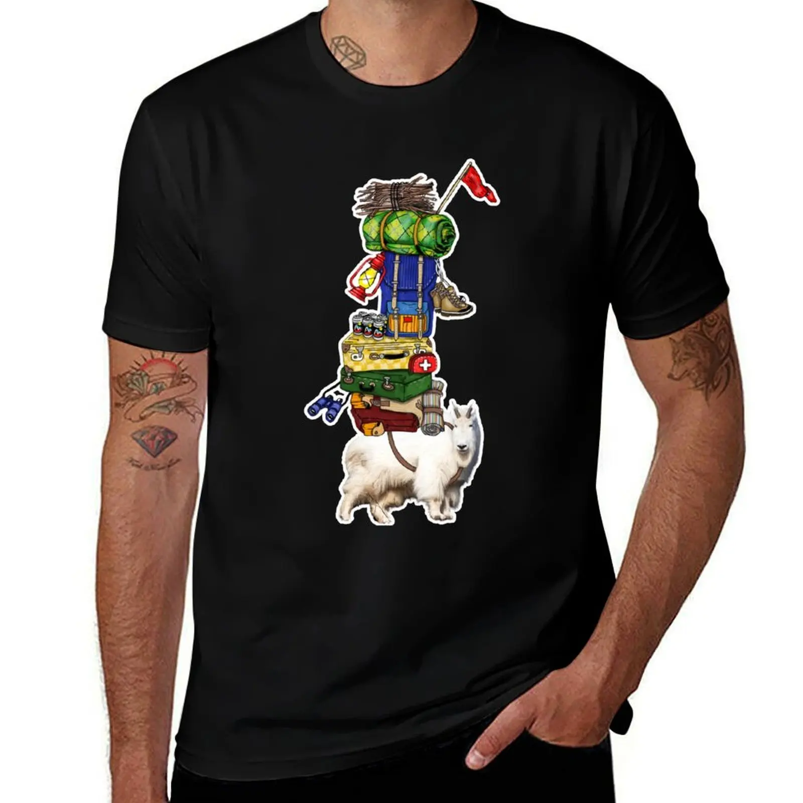 

Goat Totes T-Shirt oversize t-shirts man valentines clothes customizeds shirts graphic tee men