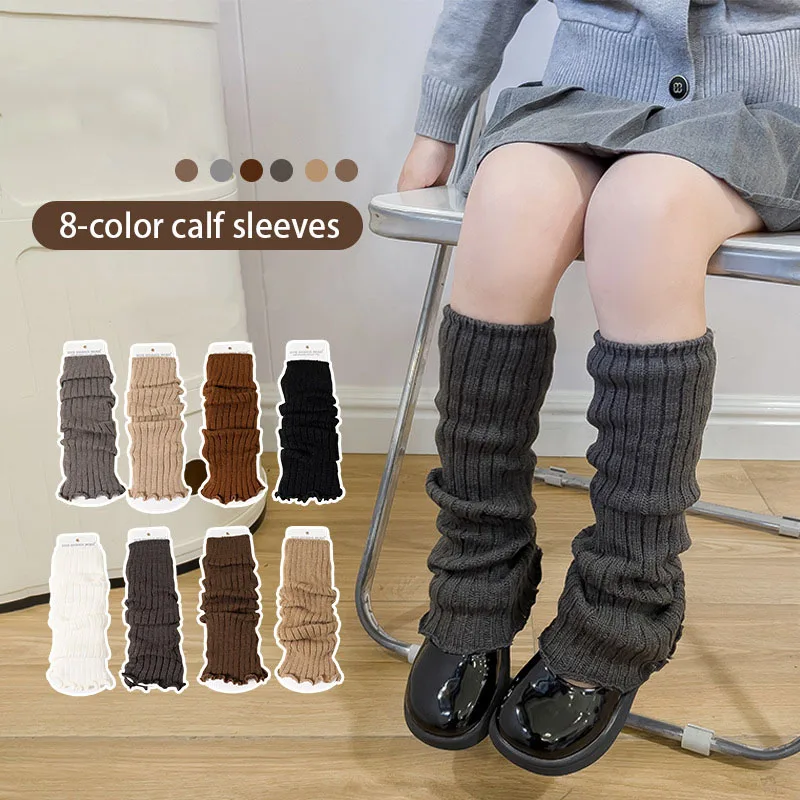 

Новые весенние детские гетры (8 цветов), носки-гетры для детей 3-12 лет, модные корейские однотонные гетры для девочек