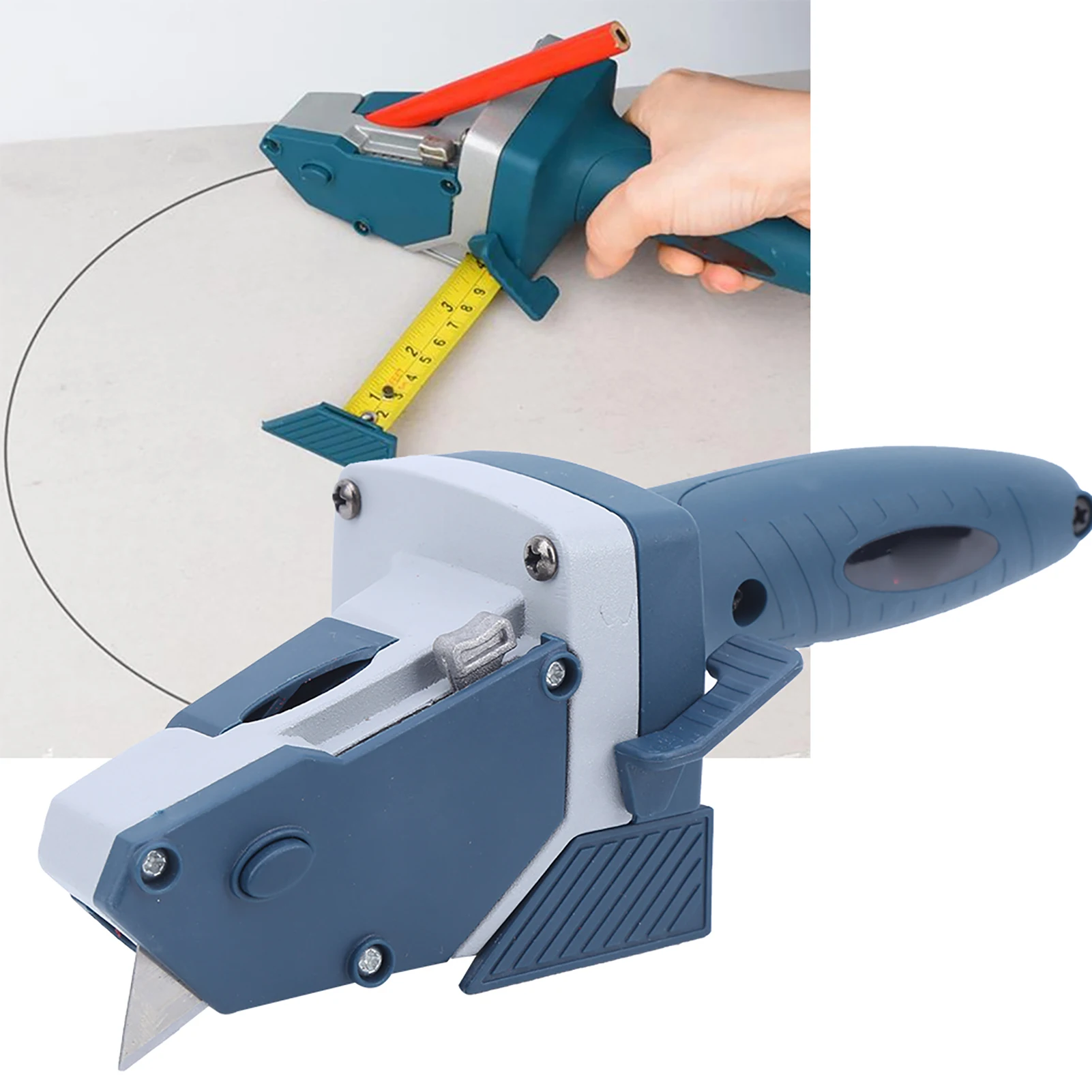 Gypsum Board Cutter Multi‑Functional Manual High Accuracy Portable Hand Push Cutting Tools Hand Push Gypsum Board Cutting