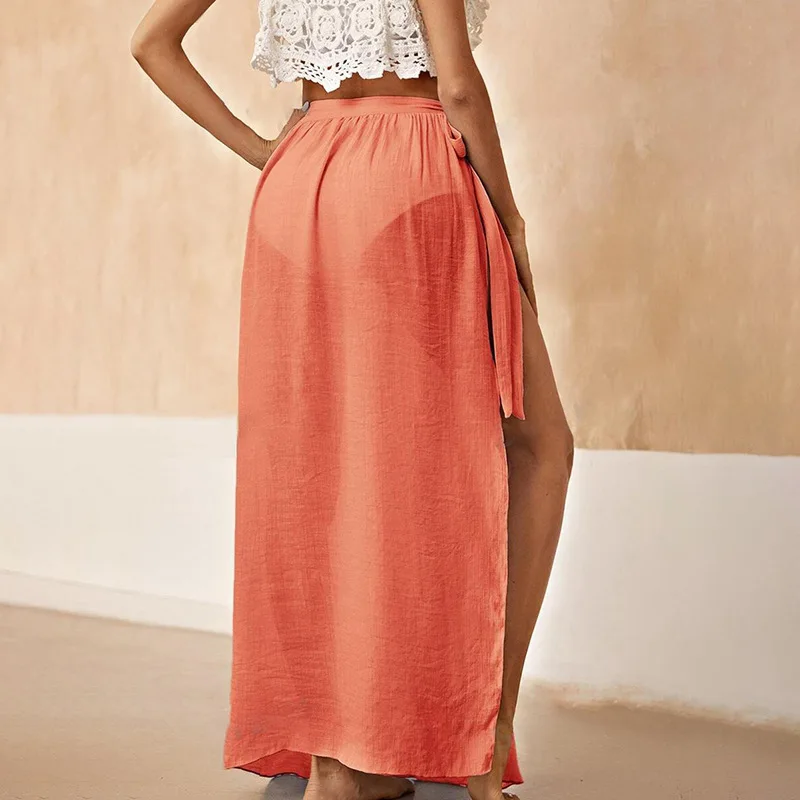 

Instagram Women's Apron Summer Beach Wrap Skirt Swimwear Bikini Cover Up