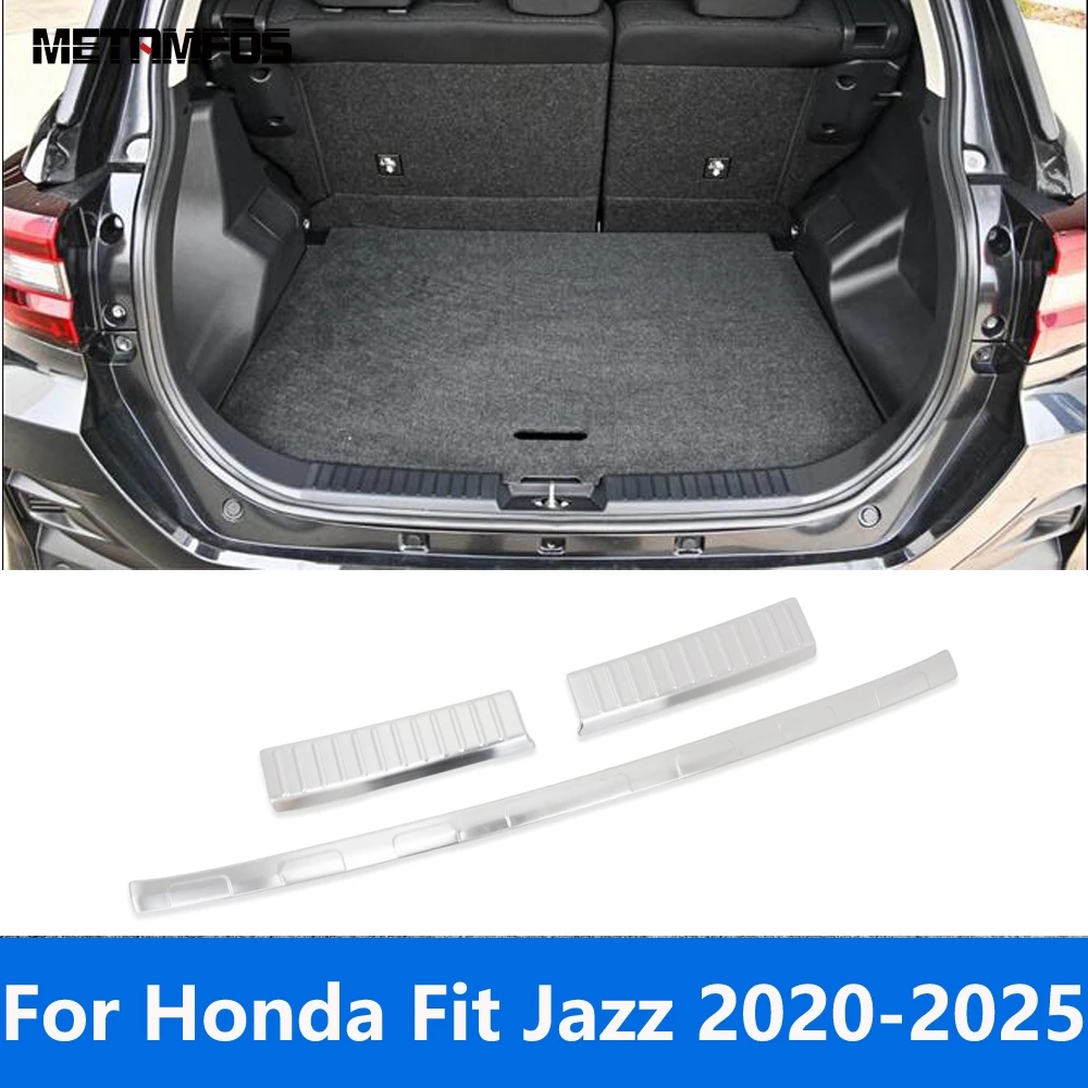 

Car Accessories For Toyota Raize 2019-2024 2025 Interior Outer Rear Trunk Bumper Foot Plate Tailgate Door Sill Scuff Guard Plate