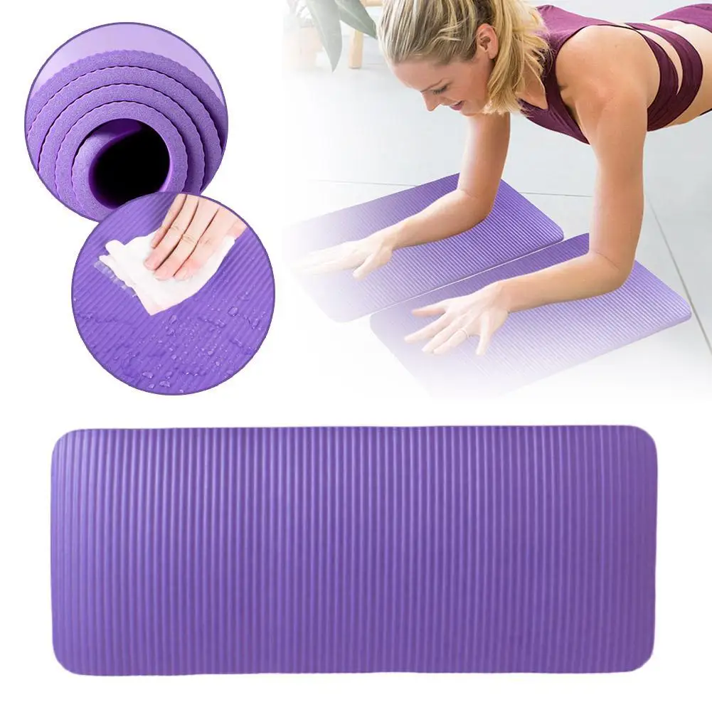 60*25 سنتيمتر اليوغا حصيرة المضادة للانزلاق الرياضة اللياقة البدنية حصيرة فقدان الوزن اللياقة البدنية الجمباز الحصير الكوع المشترك حامي للمنزل الصالة الرياضية