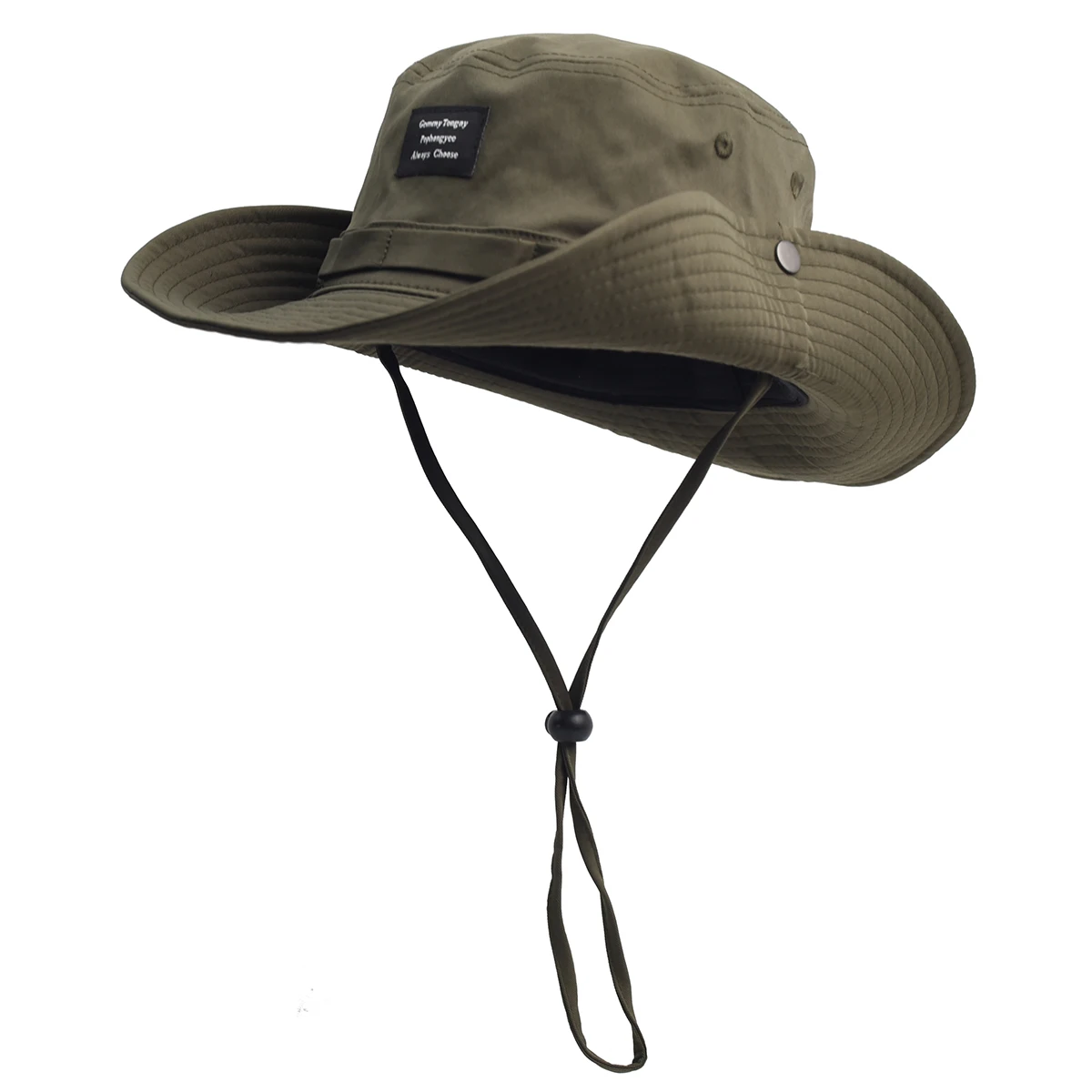 Contrast Vintage Fisherman Hat for Men and Women Summer Outdoor Camping Mountaineering Hat Large Brim Sun Hat 4