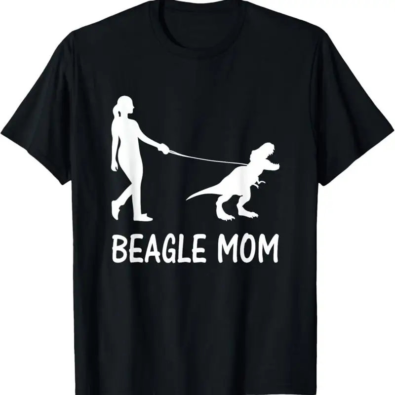 Beagle Mom Dog Mama Dinosaur Women Mothers Day T Shirt