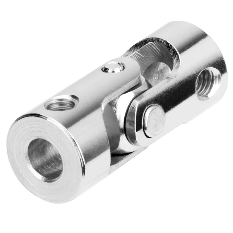 4 Packs 4Mm To 4Mm Steel Universal Joint Cardan Coupling Connector, Rotatable Model DIY Motor Shaft Fitting Accessory