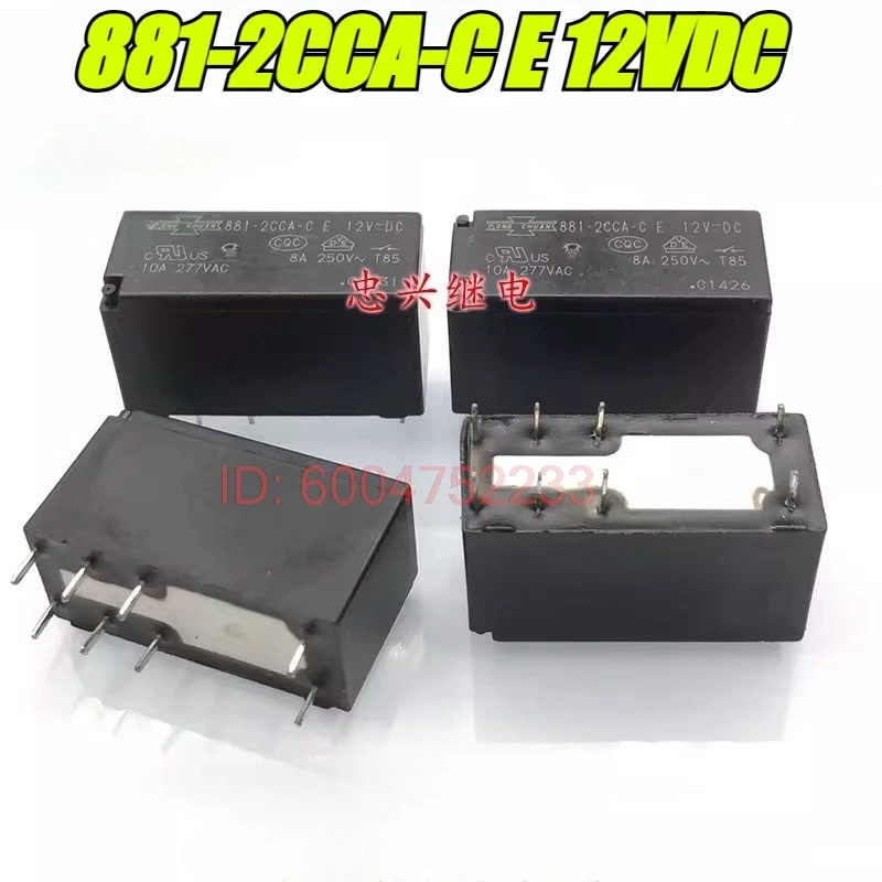 novo-original-5-pecas-lote-rele-100-original-e-genuino-115f-881-2cca-c-e-12vdc-8-pinos-8a-10a-012-2zs4-12v