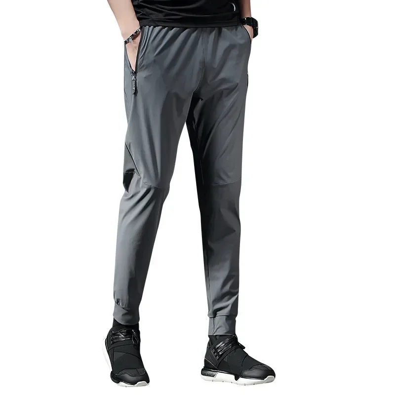 Summer Quick Dry Trousers Men Sports Running Pants pant Training sport Pants Elasticity Legging jogging Gym Trousers