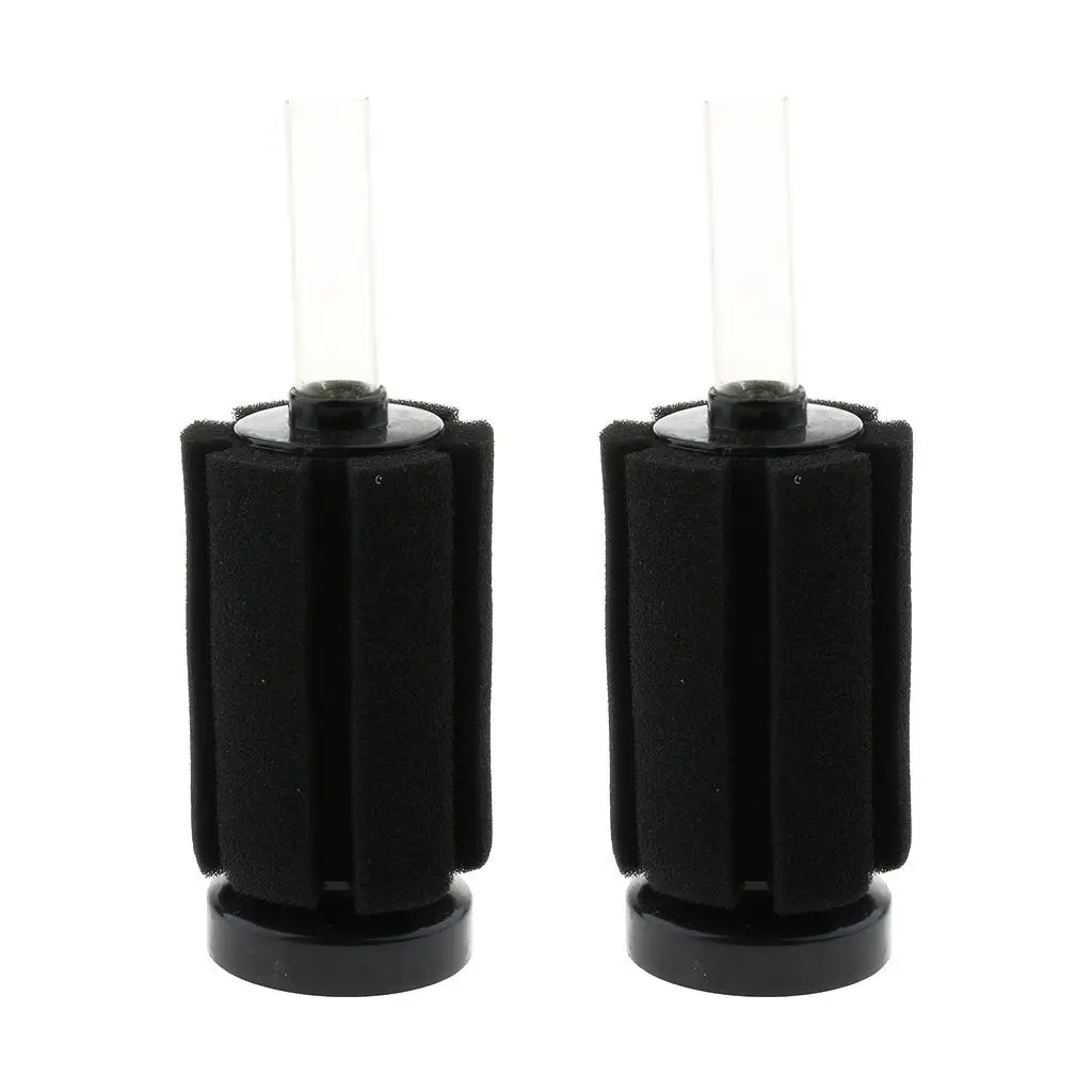 Biochemical Sponge Filter Fish Friendly Water Pump Filter for Betta Fry and Baby Fish Aquarium Setup