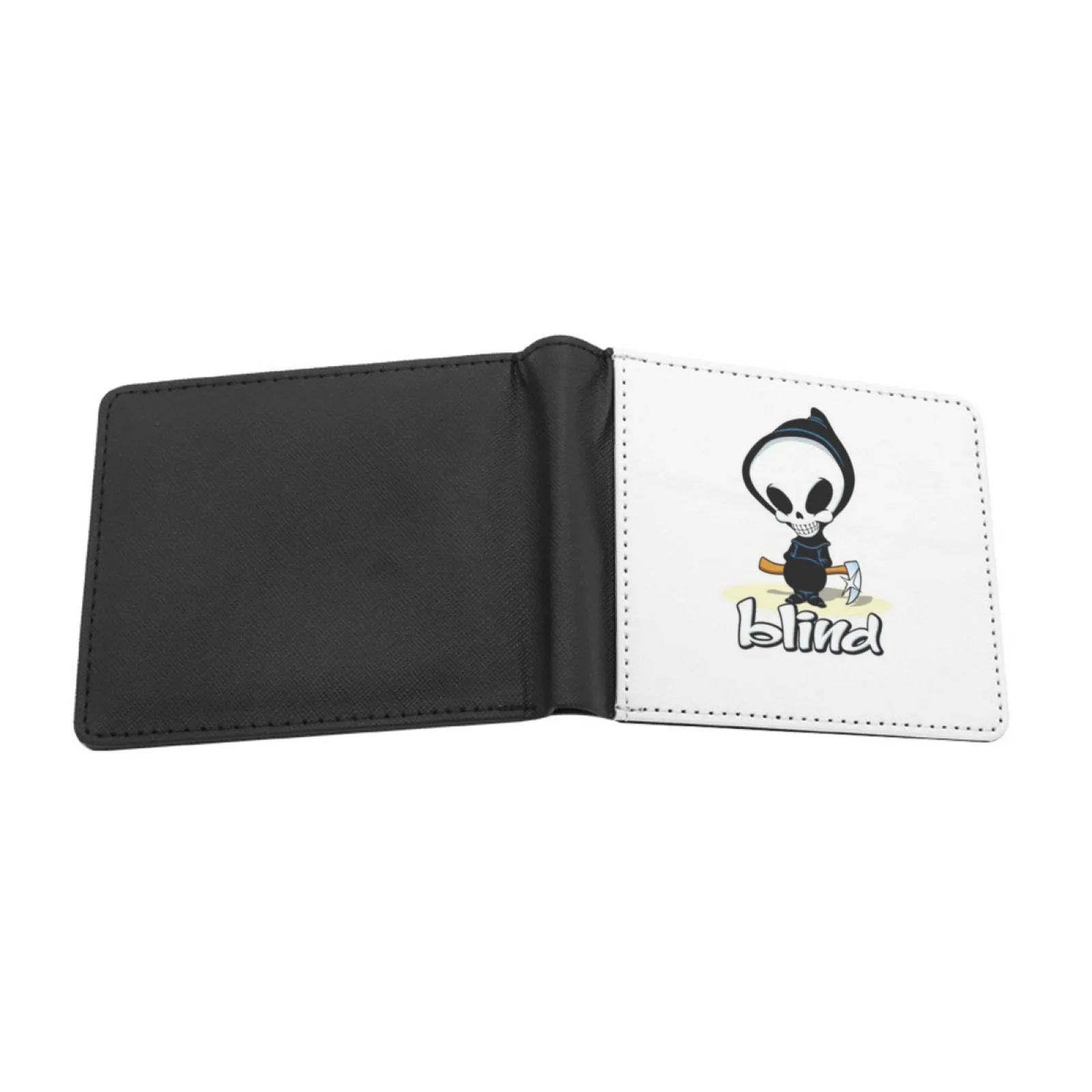 Blind Skateboards Classic Tshirt2579 Personalized Men's Leather Wallet Card Money Bag Pu Leather Wallet Blind Skateboards