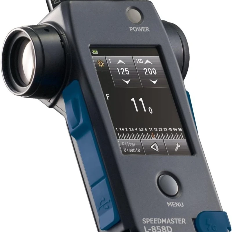 Medidor de luz L858D Medidor de luz Sekonic, medidor de iluminación