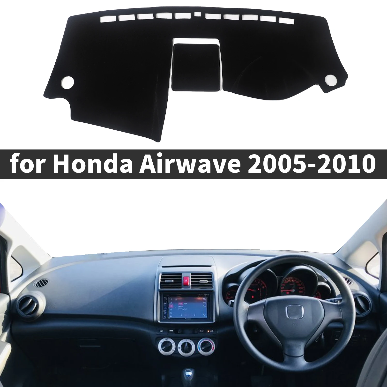 

fit for Honda Airwave 2005 2006 2007 2008 2009 2010 Accessories Dashmat Dashboard Cover Pad Protective Carpet DashMat Sunshade