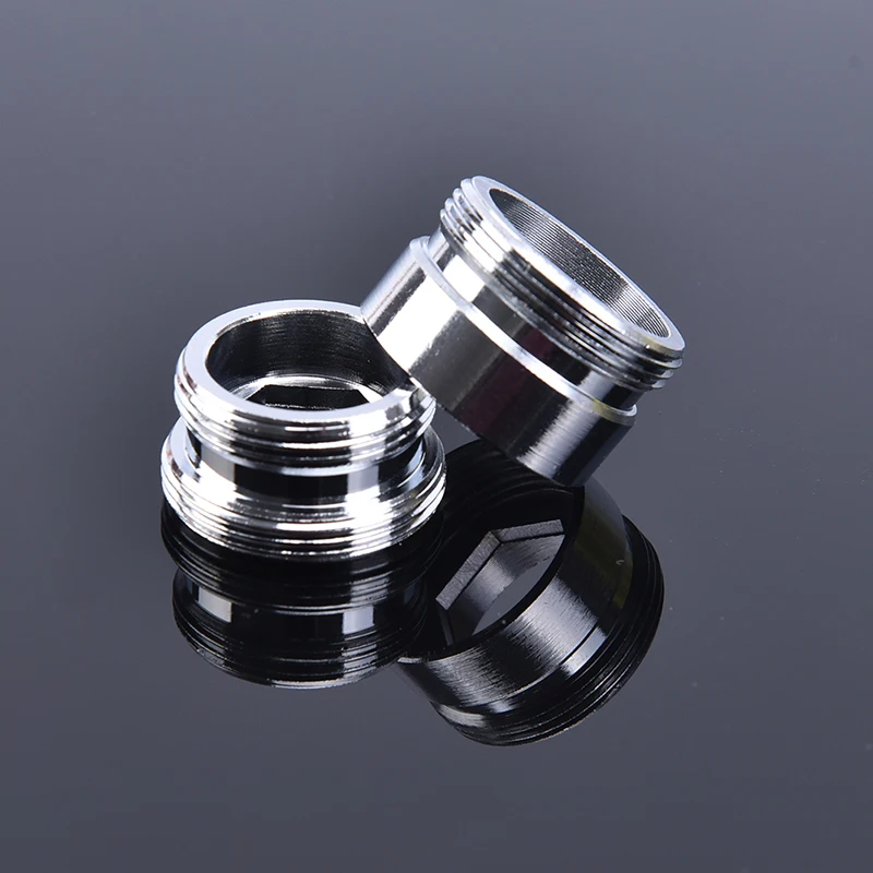 1pcs Thread Connector Stainless Steel M22 to M20 Thread Connector Faucet Joints Water Tap Adapter