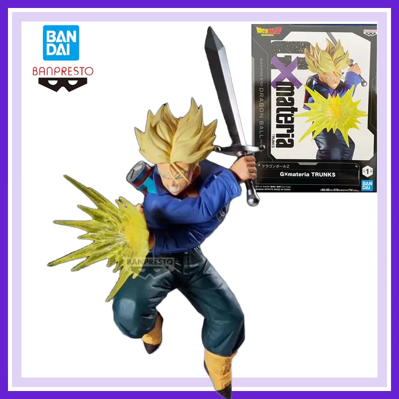 

Original In Stock Authentic Bandai Banpresto Dragon Ball Z G Materia Trunks Anime Action Figures Model Decoration Gift Toy 20Cm