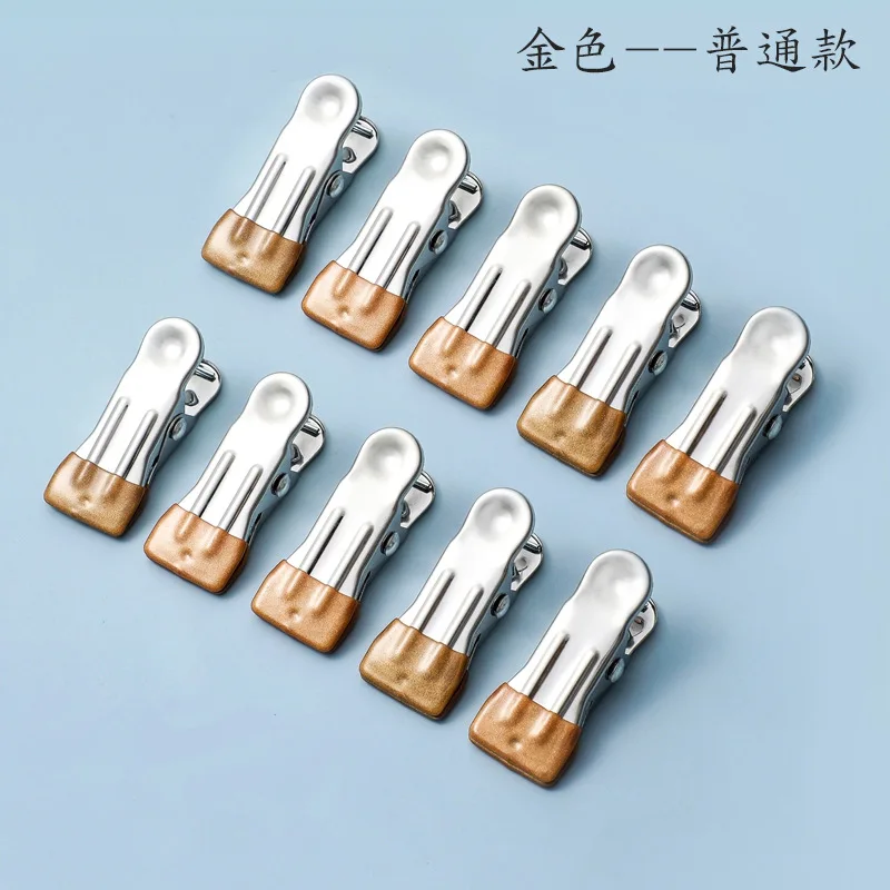 Traceless Drying Clip, Stainless Steel Windproof Fixed Clothes Clip, Household Single Hanger, Small Clip for Drying Clothes