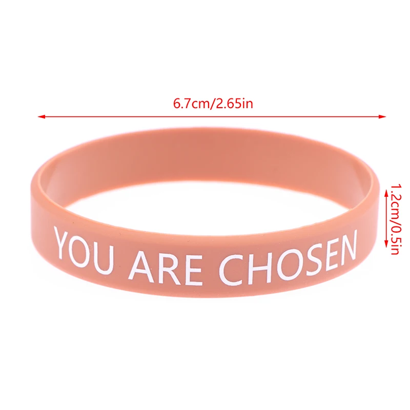 Motivational Quote Rubber Wristbands Colored Inspirational Silicone Bracelets Stretch Unisex Wristbands For Women Men Gifts