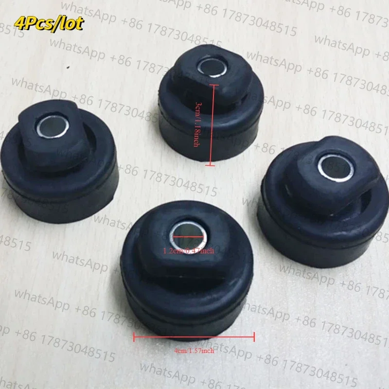 4Pcs for Copeland compressor vibration damping foot pad Air conditioner compressor shock pads