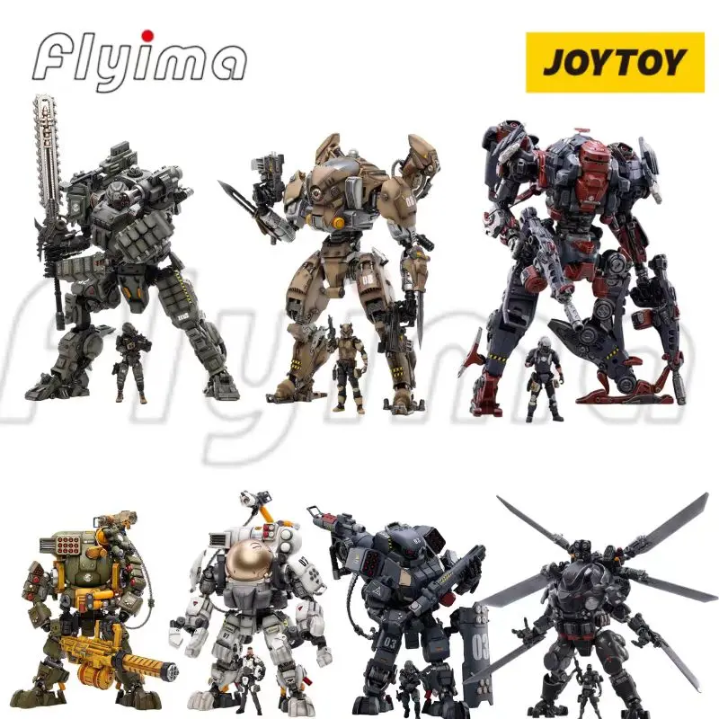 

(2PCS/Set) JOYTOY 1/25 Action Figure 28CM Purge 01 Combination Warfare Mecha Collection Model Toy Gifts Free Shipping 2PCS/Set