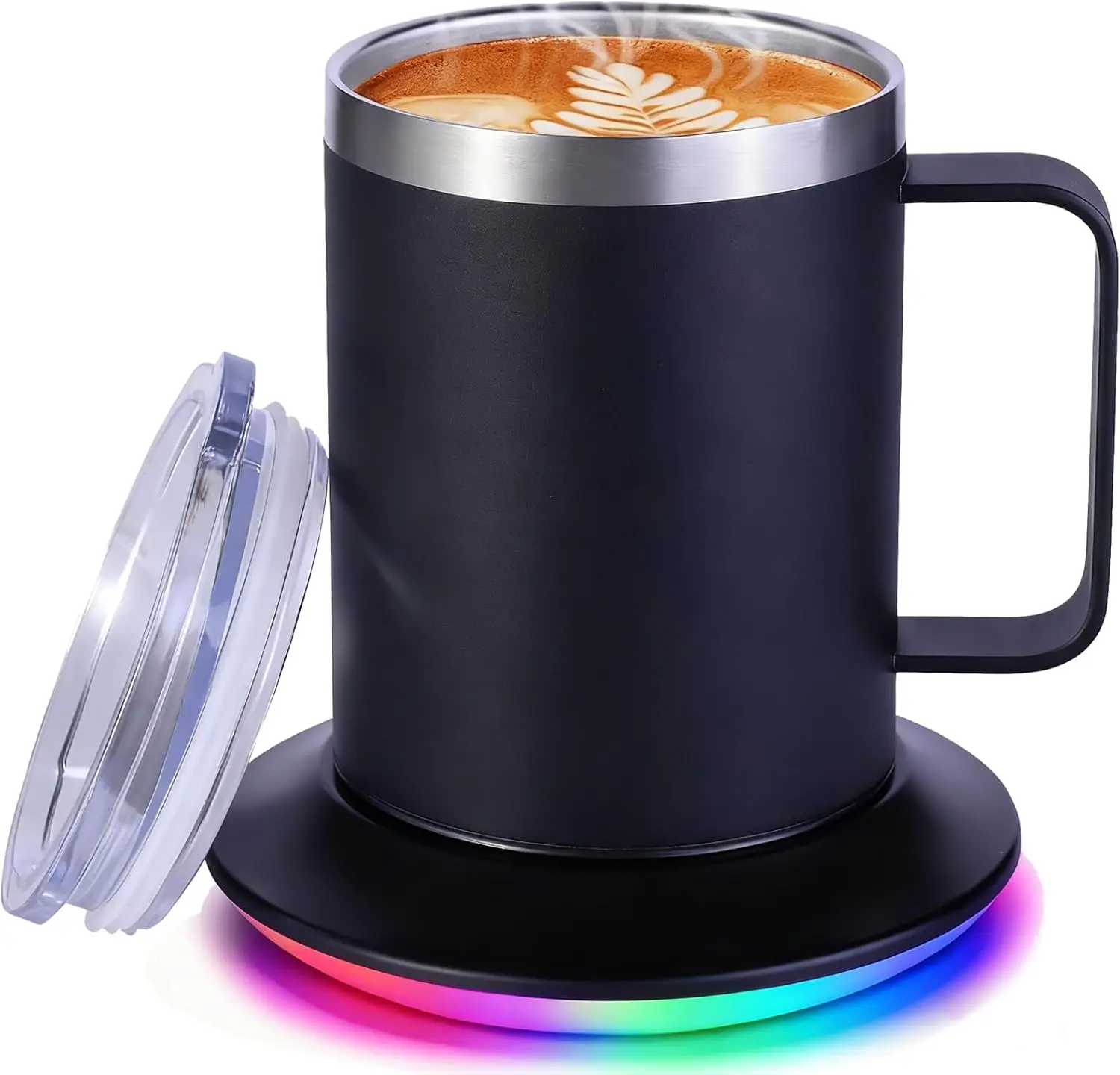 

Heated Coffee Mug Warmer, 12oz USB Electric, Auto Shut Off, Black