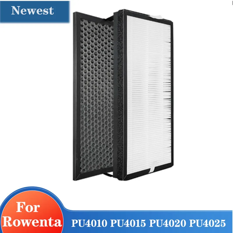 

Комплект сменных фильтров, совместимый с очистителем воздуха Rowenta Intense Pure 4010 PU4015 PU4020 PU4025, номер детали XD6074U0 XD6075