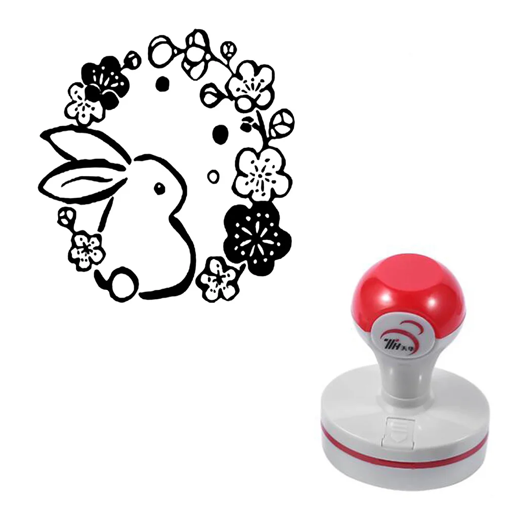 1 pçs kawaii caracol auto-inking fotossensível planejador scrapbooking selos para fazer cartão livro jornal arte suprimentos