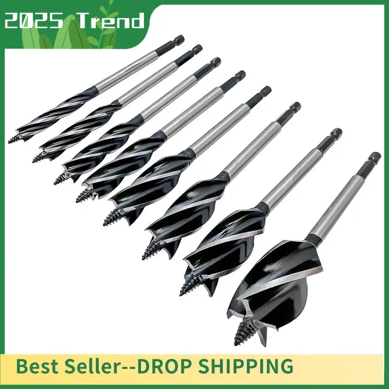 

8 PCS Drill Bit For Wood As Shown Alloy For Soft & Hard Wood, Plastic, Drywall (10Mm-32Mm)