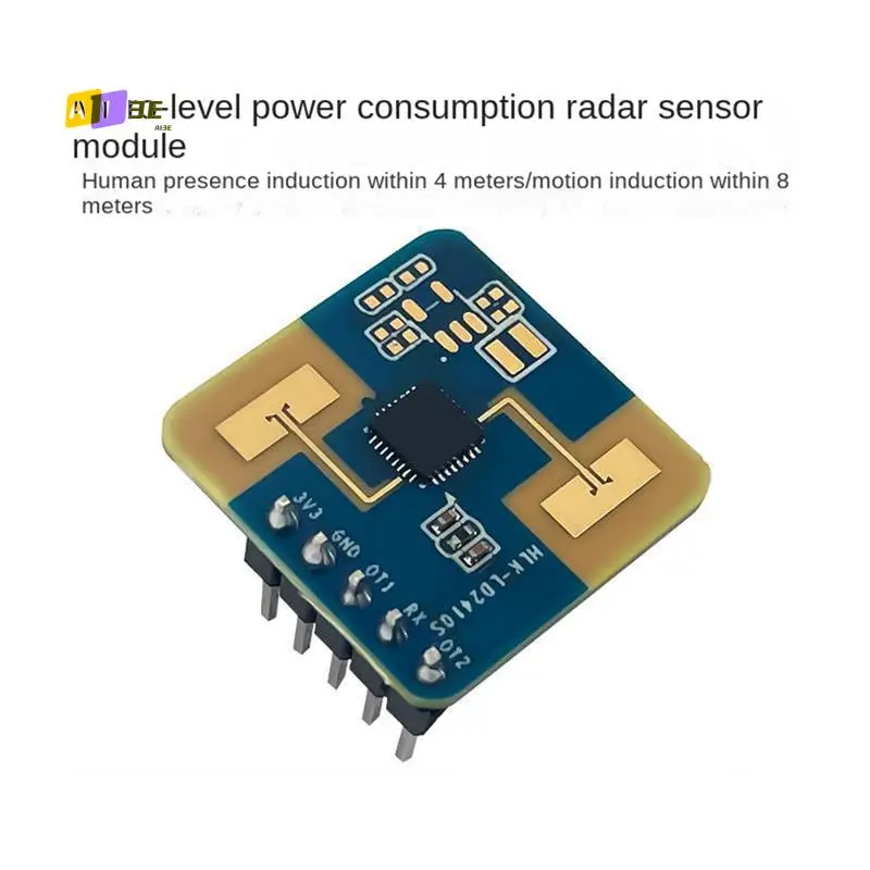 A13E-LD2410S モーション検出レーダーセンサーモジュール 24Ghz 人間存在レーダーセンサー、スマートホーム用