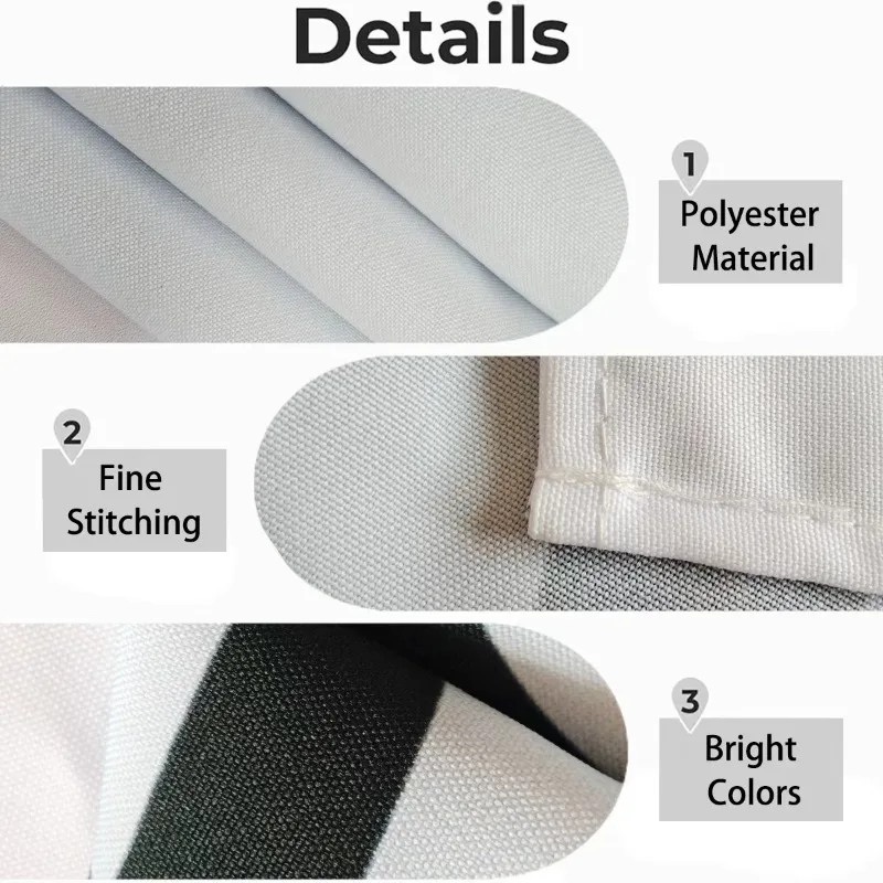 1pc Custom Photo Tablecloth Personalized Upload Image Text Logo Polyester Rectangular Table Cover Washable Dining Wedding Decor - view 6