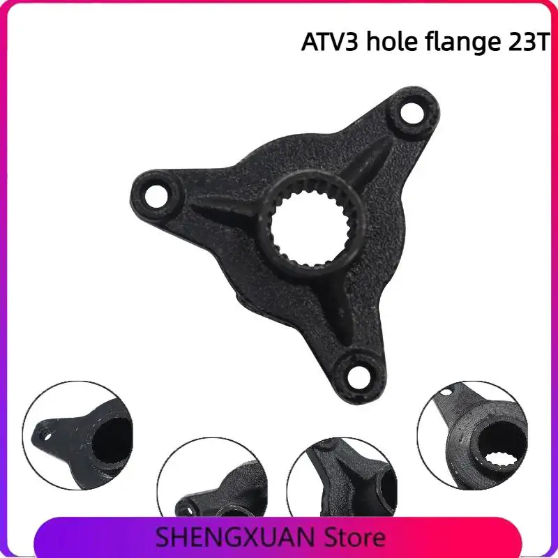 

black accessories 3-hole flange 23T suitable for off-road beach bike accessories