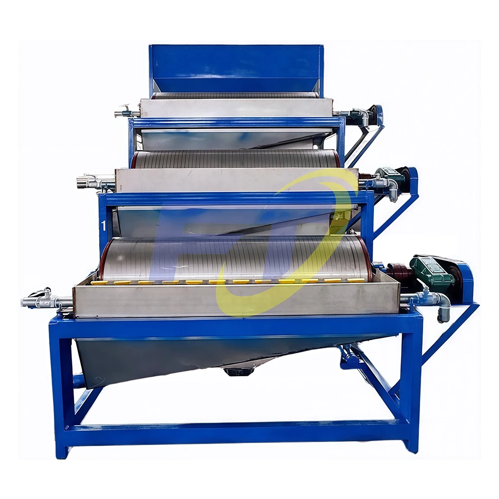 Wet Process Drum Type Magnetic Separator for Industrial Waste Iron Recovery