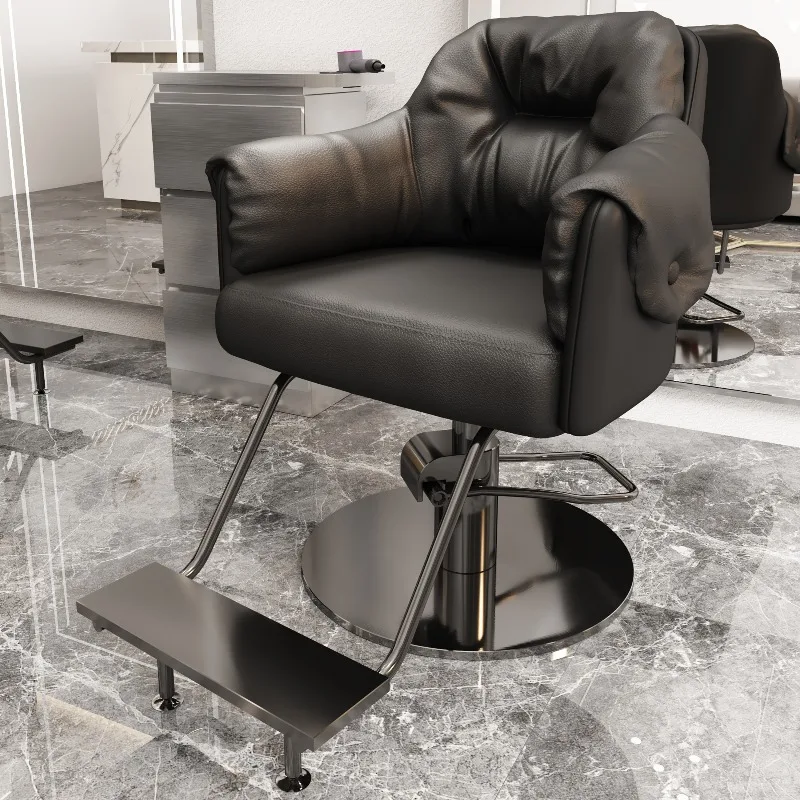 Salon Luxury Barber Chair Recliner Professional Swivel Barber Chair Manicure Furniture Tattoo Sillas Para Salón Salon Furniture