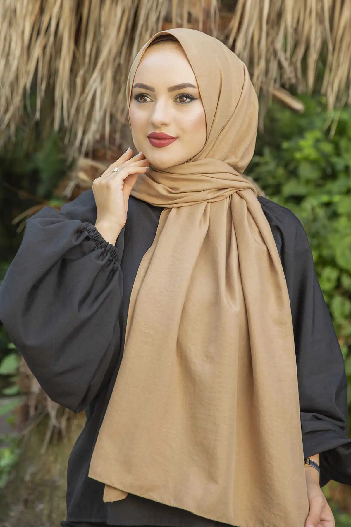 Cotton Caz Shawl E- -Winter Autumn 2021 Muslim Women Hijab headscarf Islamic Turkey