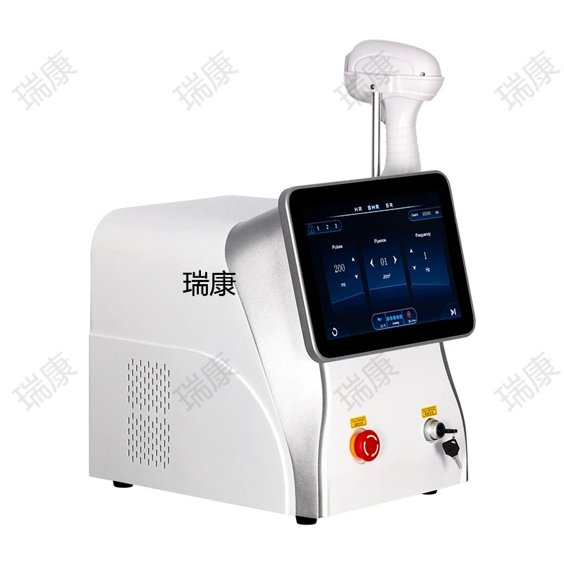 Новейший диодный лазер Ice Platinum 808 нм для удаления волос, 3 длины волны, безболезненный постоянный эпилятор, александрит для салона или домашнего использования