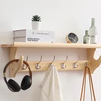 Modern Wall Hanger Clothes Hanging Hallway Metal Clothing Stand Rack Coat Clothes Shoe Nordic Furniture