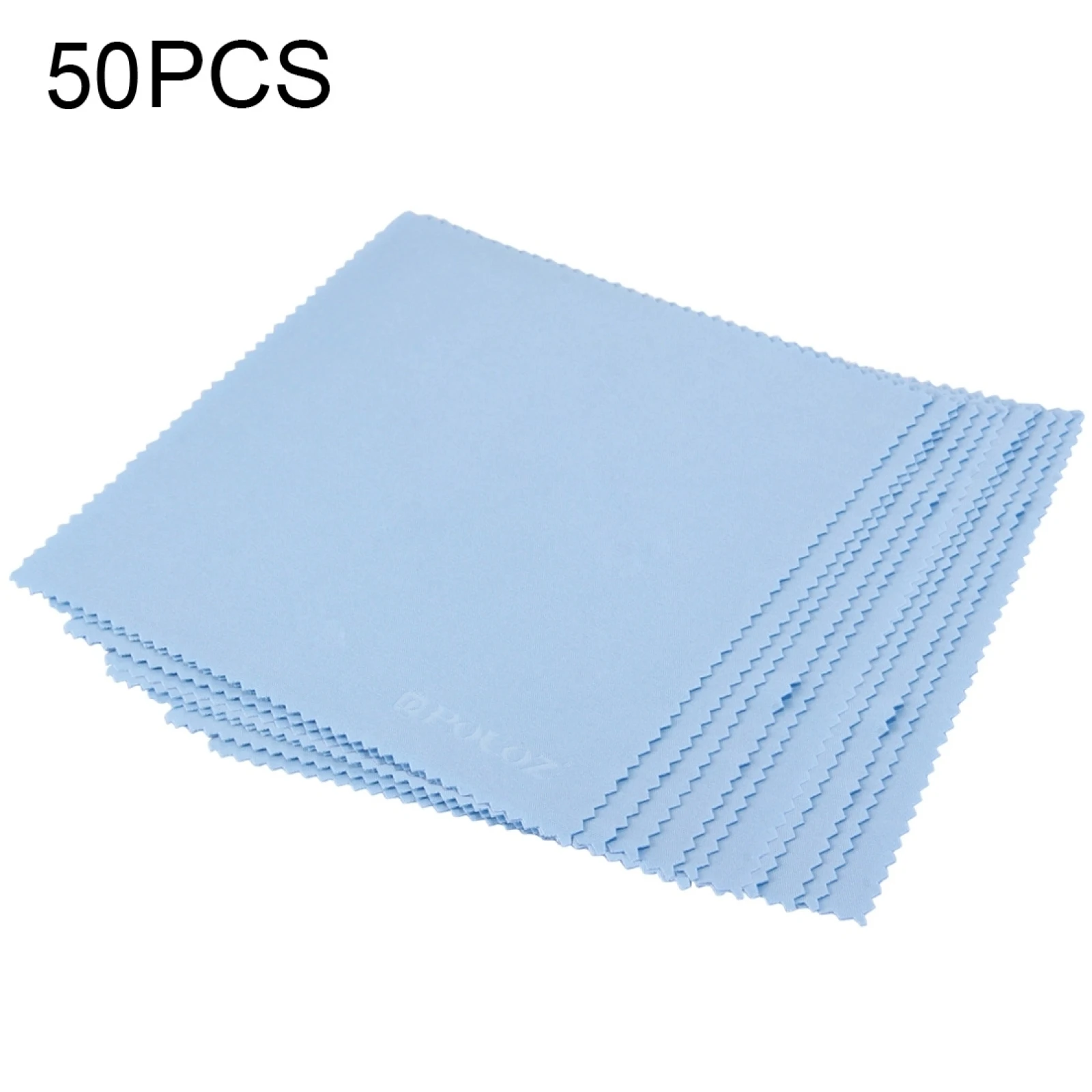 50 PCS PULUZ Soft Cleaning Cloth for GoPro/ DJI OSMO Action and Other Action Cameras LCD Screen Tablet PC/ Mobile Phone Screen
