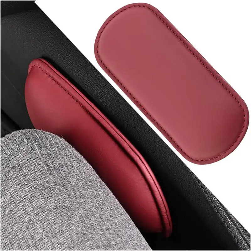 Car Elbow Rest Pad Protective Multifunctional PU Leather Car Knee Cushion Auto Center Console Leg Pads Auto Interior Accessories