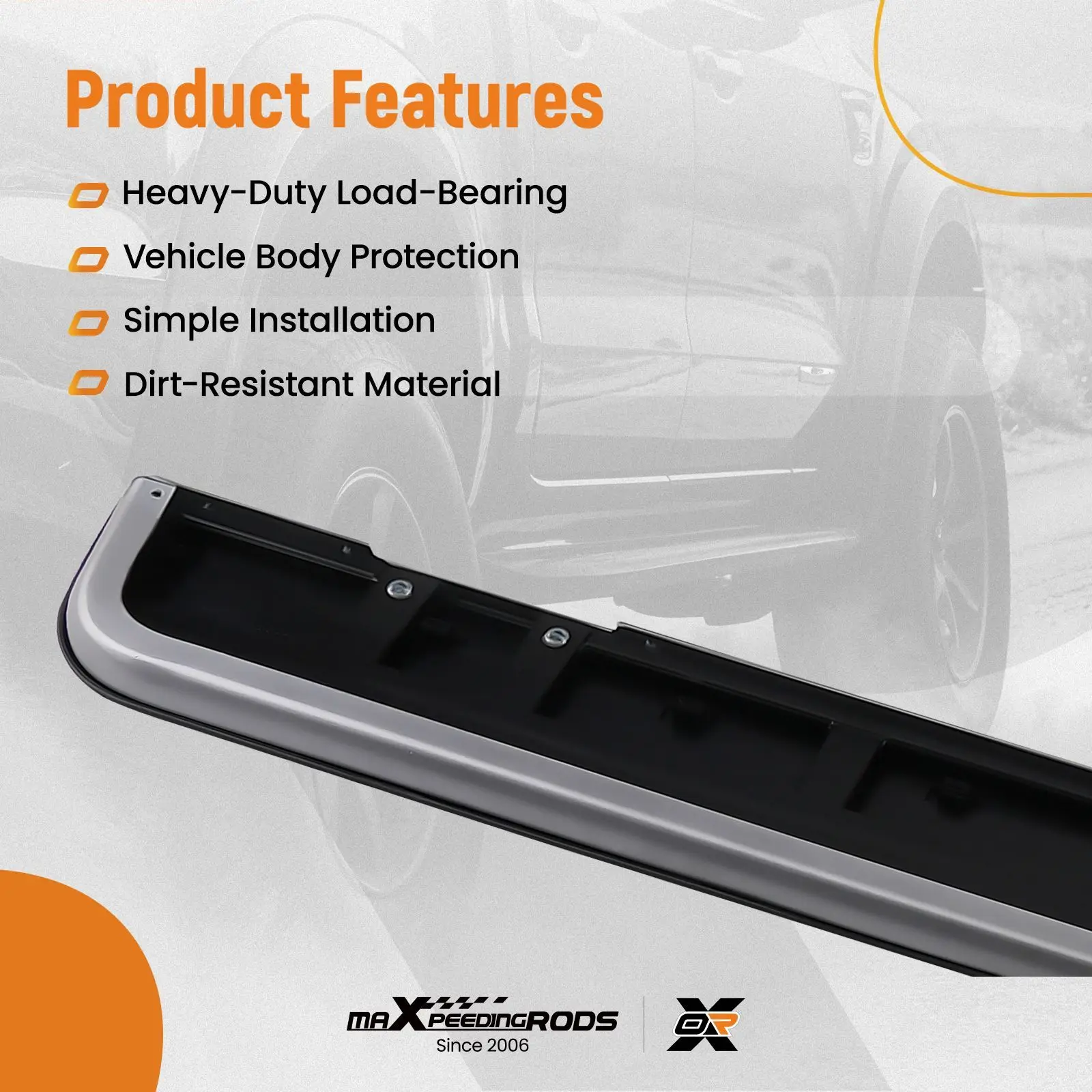 

Running Boards for Land Rover Discovery 5 L462 2017+ Side Steps Aluminum Alloy