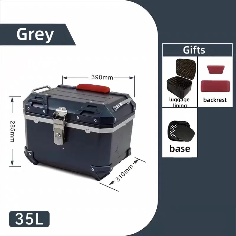 【Good quality】For Honda Square X125 modified rear tail box, multi-functional storage trunk accessory