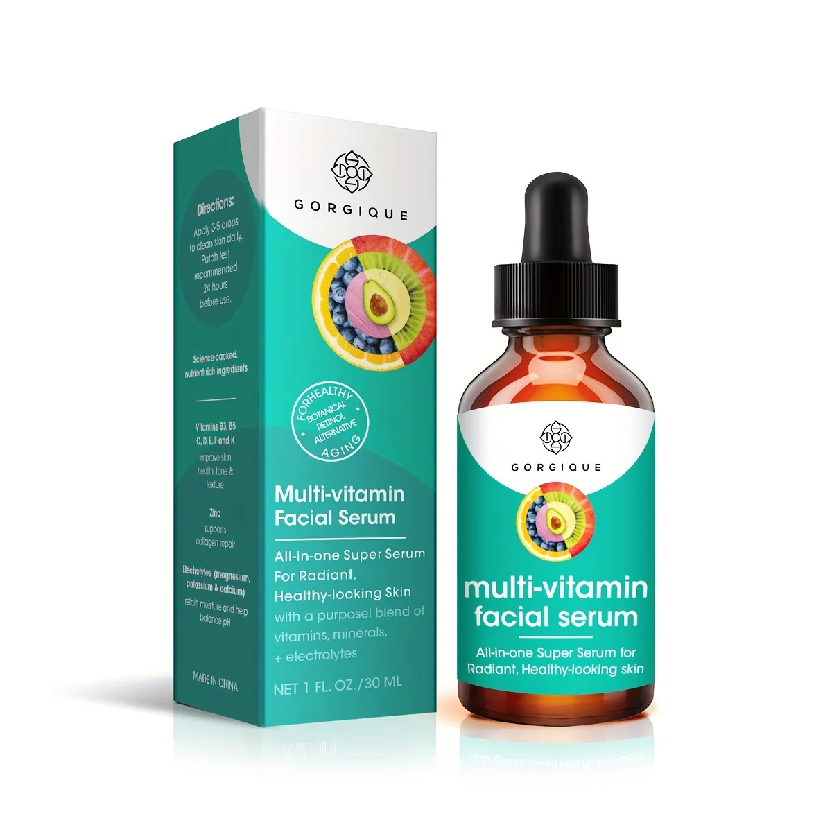 All-In-One Facial Serum for Face Multivitamin Skin Care for Radiant Skin Now and Truly Healthy Skin