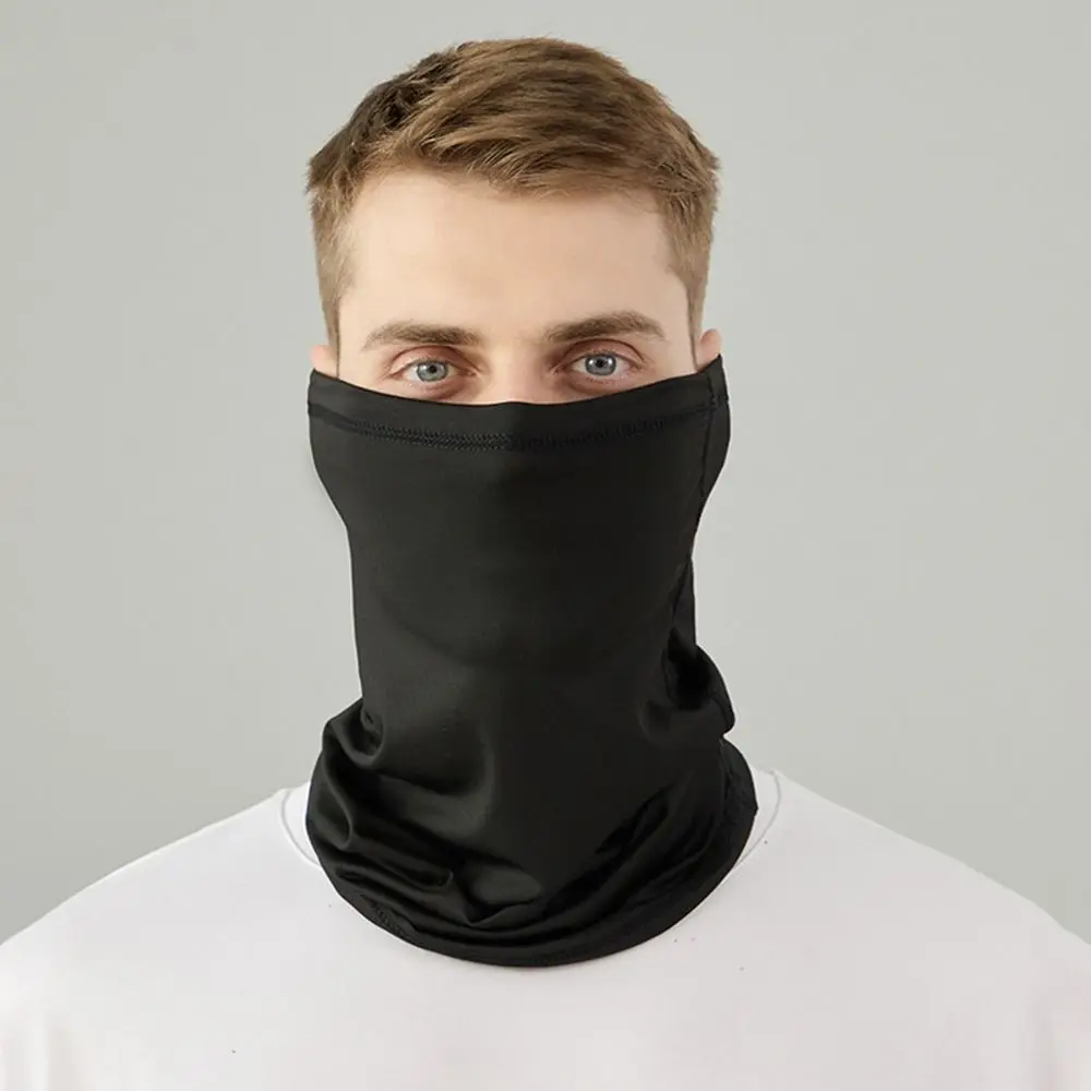 

Sport Quick Dry Cycling Face Mask Ice Silk Breathable Face Scarf UV Protection Absorb Sweat Cooling Neck Gaiter Summer
