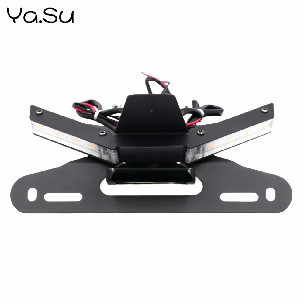 

Motorcycle Number License Plate Bracket LED Light for Ducati Panigale V4 2018-2021‌