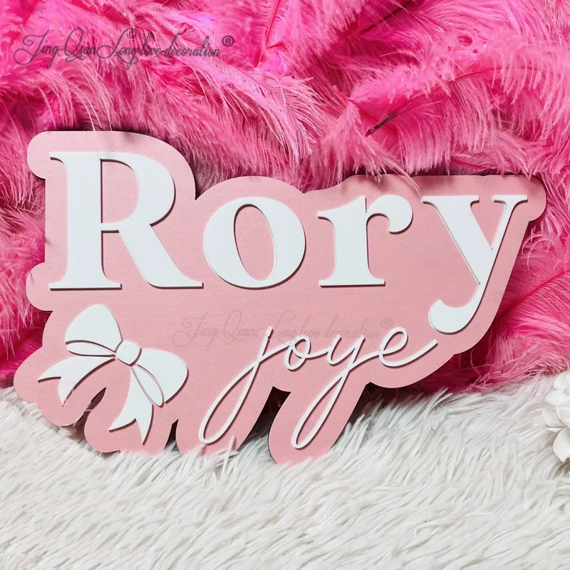 Custom  Wood Name Sign,Girls Name Sign,Kids Room Decor,Baby Birthday Party Gifts,Gifts For Baby Shower,Christmas Gift For Baby