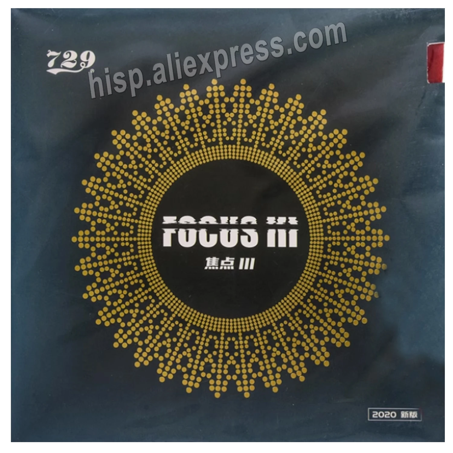 

RITC 729 Friendship FOCUS III FOCUS 3 Snipe pips-in накладка для настольного тенниса, пинг-понга с губкой 2,1 мм