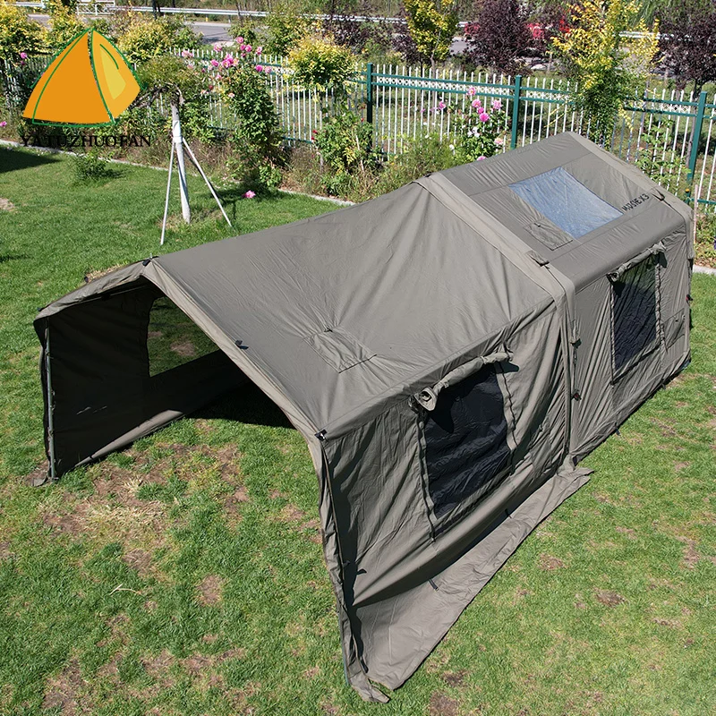 

Quick Pump Outdoor Camping Tent - Inflatable Dome House Tent, Lightweight & Windproof for Adventures