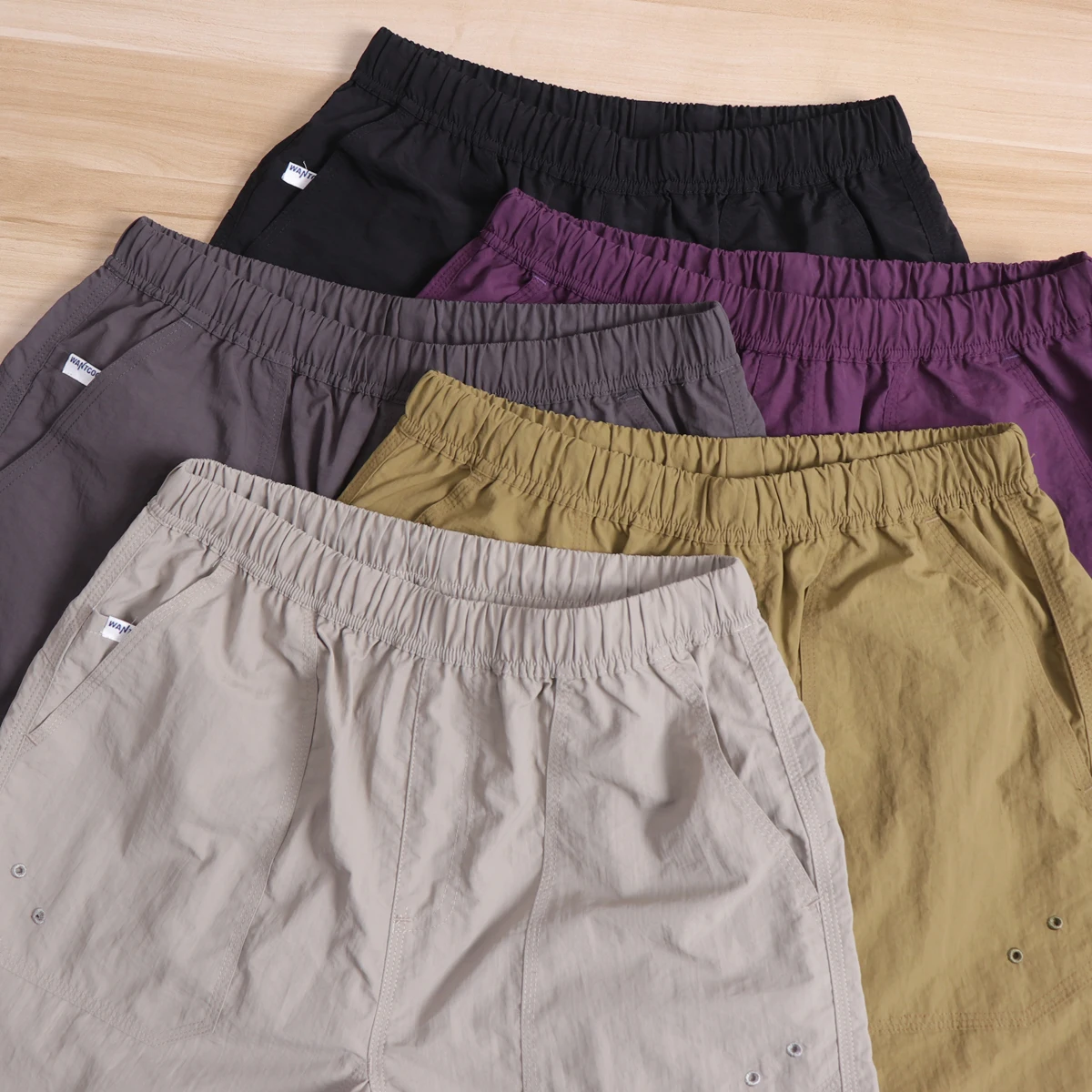 Outdoor Nylon Men's Shorts Quick Dry Lightweight Breathable Anti-Scratch Wear-Resistant Water-Repellent 7 Inch Functional Shorts