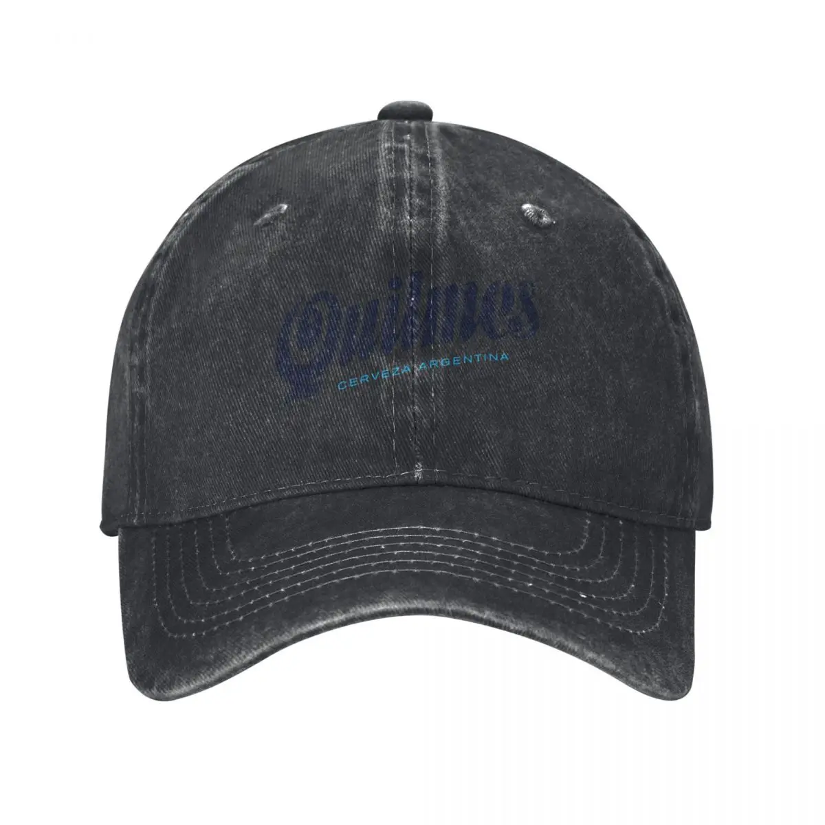 Gorra de béisbol con logotipo clásico de Cerveza Argentina Quilmes, gorra de golf para hombre, gorra de gran tamaño para hombre, gorra de gran tamaño para mujer y hombre