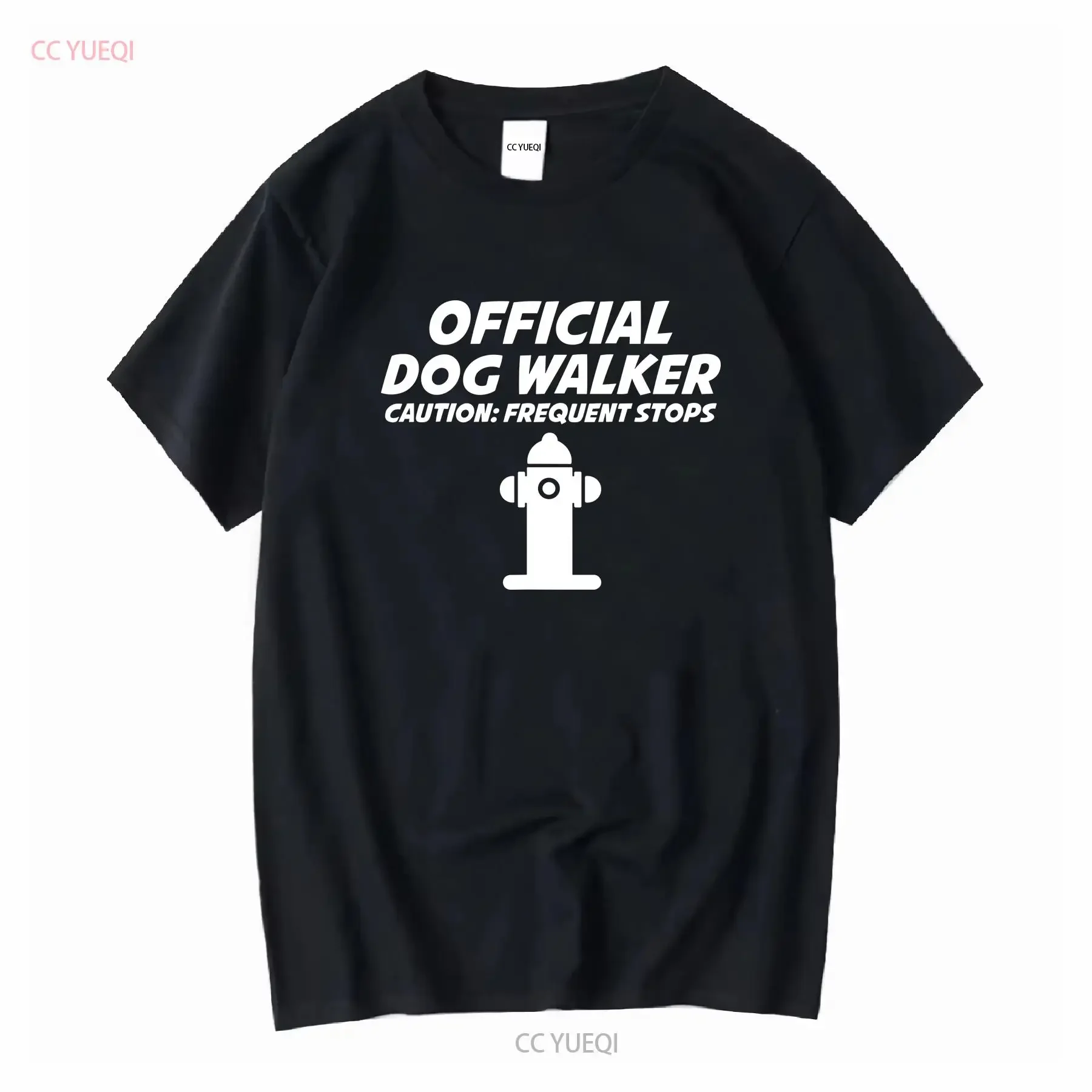 Official Dog Walker Funny Fire Hydrant Tail Wagging Breeds T Shirt vintage Washed fashion Stylish streetwear Stretched vintage